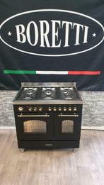 Mooie Fratelli Onofri Fornuis met twee ovens 90 cm breed, Witgoed en Apparatuur, 60 cm of meer, 5 kookzones of meer, Vrijstaand