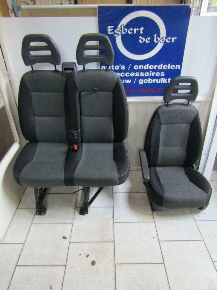 ZGAN stoel + bank Ducato Jumper Boxer, bj '06 t/m nu, Auto-onderdelen, Interieur en Bekleding, Citroën, Fiat, Peugeot, Gebruikt