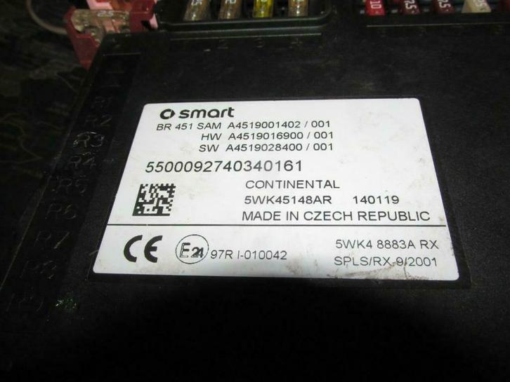 SMART FORTWO 451 SAM module A4519001402, Auto-onderdelen, Elektronica en Kabels, Smart, Gebruikt, Ophalen