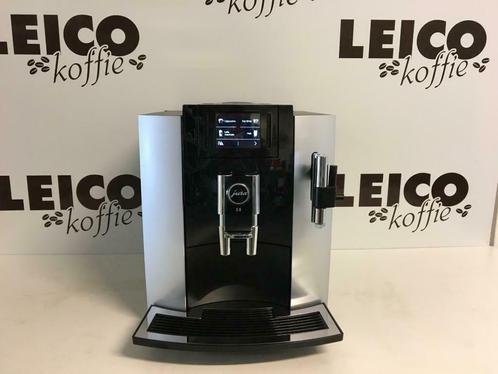 Jura E 8 Platina, Witgoed en Apparatuur, Koffiezetapparaten, Gebruikt, Gemalen koffie, Koffiebonen, Koffiemachine, 10 kopjes of meer