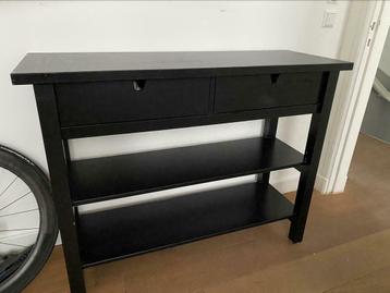 IKEA MALM chest of drawers & NORDEN solid wood console table