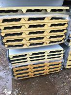 Sandwichpanelen geïsoleerd dakplaten en wand damwand profiel, Ophalen of Verzenden, Zo goed als nieuw, Overige materialen