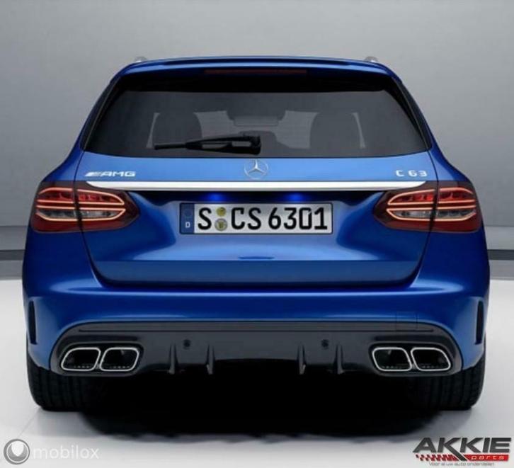 Diffuser nieuw origineel Mercedes C63 AMG facelift W205/S205, Auto-onderdelen, Carrosserie en Plaatwerk, Gebruikt, Ophalen of Verzenden