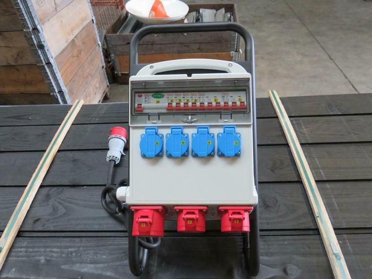 verdeelkast zwerfkast paddestoel 32 ampere op standaard, Doe-het-zelf en Verbouw, Elektra en Kabels, Nieuw, Overige typen, Ophalen of Verzenden