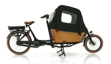 Elektrische Bakfiets: Vogue Carry 2 middenmotor!!! RIJKLAAR! beschikbaar voor biedingen