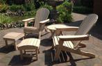 Eiken en Douglas deckchair, loungeset. Nieuw, Nieuw, Hout, Loungeset, Ophalen