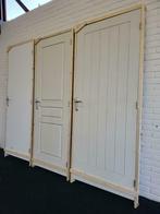 Nieuwe paneeldeur + kozijn / Stompe binnendeur / stalen deur, Ophalen, 80 tot 100 cm, Glas, Binnendeur