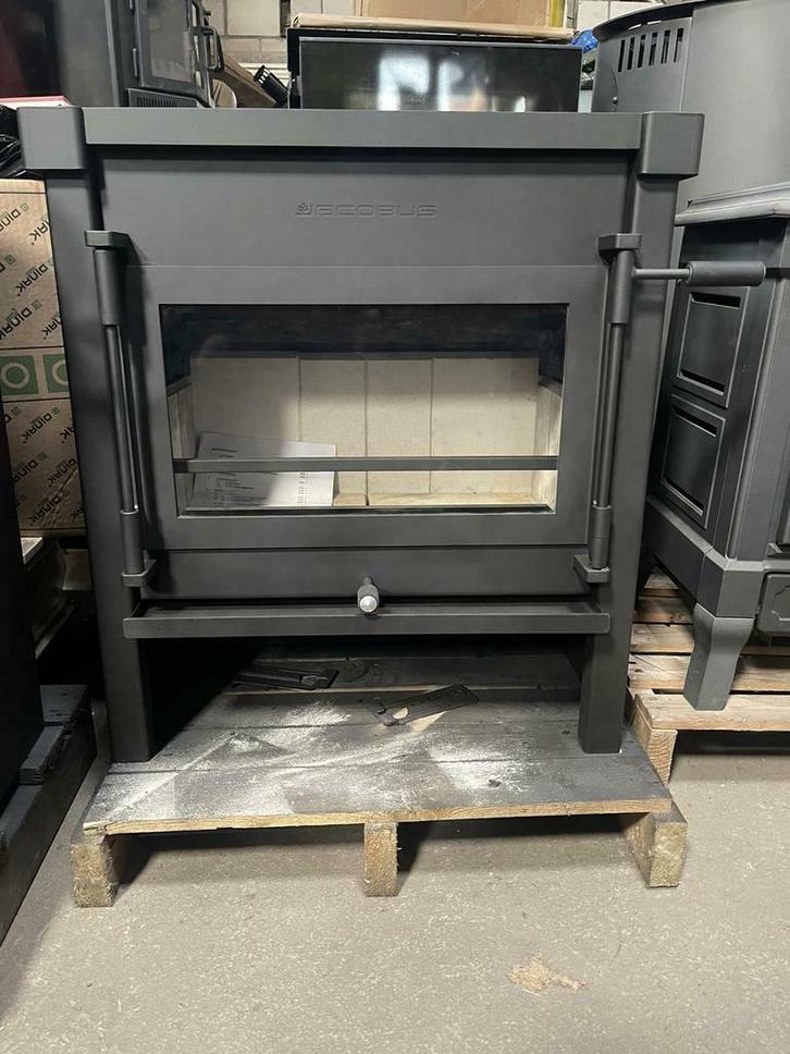 Tekoop Jacobus 12 houtkachel 9 kw, Huis en Inrichting, Kachels, Zo goed als nieuw, Vrijstaand, Houtkachel, Hout, Ophalen of Verzenden