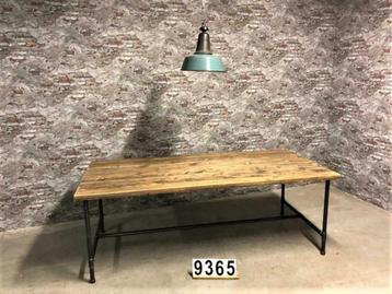 Industriële eetkamertafel/tafel maatwerk nr.9365 beschikbaar voor biedingen
