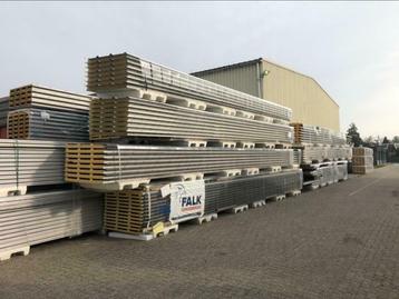 Sandwichpanelen damwand dakpanplaten dakplaten uit voorraad!