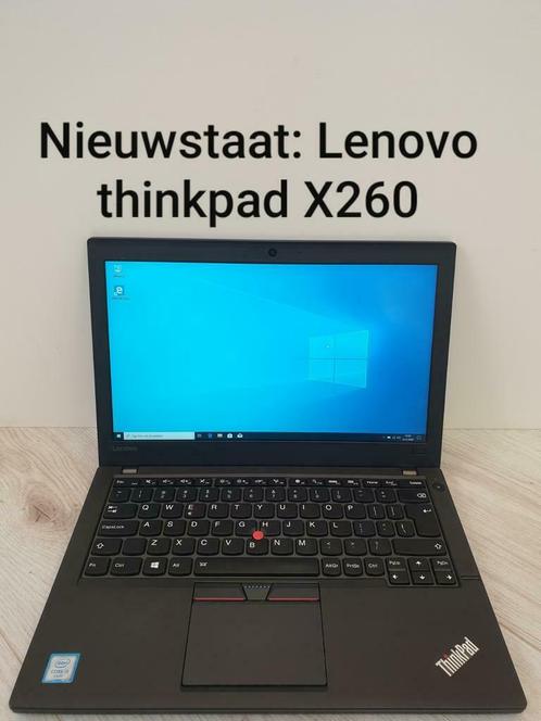 Als nieuw: Lenovo thinkpad X260 i5-6200u 8gb 256gb SSD, Computers en Software, Windows Laptops, Zo goed als nieuw, 12 inch, SSD