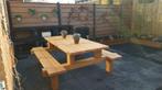 Modern robuuste douglas picknicktafel, Tuin en Terras, Tuinsets en Loungesets, Ophalen of Verzenden, Hout