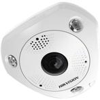 12MP Hikvision Fisheye IP PoE (DS-2CD63C2F-I) camera, Nieuw, Buitencamera, Ophalen of Verzenden