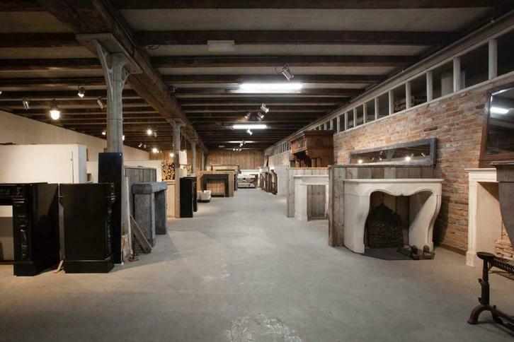Schouw oude antieke gebruikte marmeren zandstenen schouwen, Huis en Inrichting, Kachels, Gebruikt, Vrijstaand, Overige soorten