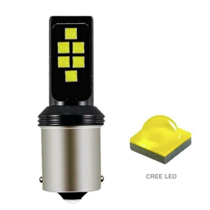 BA15S 1156 BAU15S BAY15D CREE LED 6000K 1000LM TechProducts, Auto-onderdelen, Verlichting, Alfa Romeo, Audi, BMW, Citroën, Daihatsu