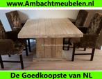 steigerhout eettafel Eettafel METALEN Poten SHOWROOM OPEN !!, Ophalen, Nieuw