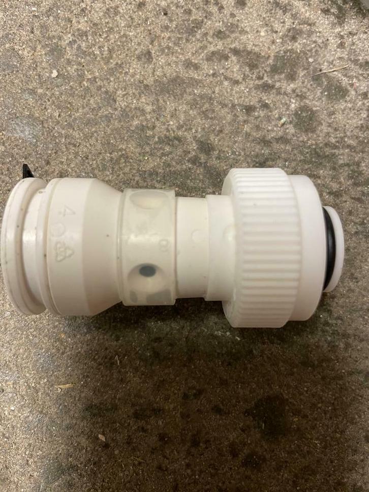 Kamer thermostaat ,hand douche ,henco insteek koppelingen, Doe-het-zelf en Verbouw, Gereedschap | Boormachines, Gebruikt, Ophalen of Verzenden