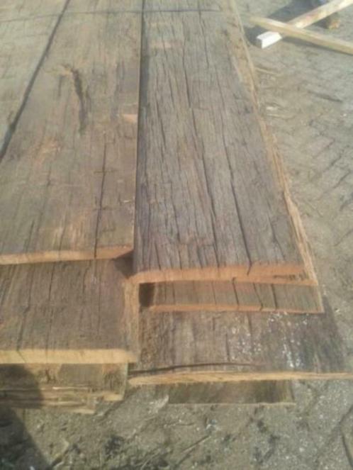 barnwood oude planken buitenkant  meerpalen meerpaalplanken, Doe-het-zelf en Verbouw, Hout en Planken, Gebruikt, Plank, Eiken