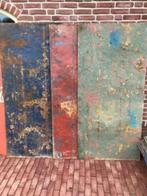 Vintage Metalen Golfplaten  zinken golfplaat dakplaten, Gebruikt, Overige kleuren, Ophalen of Verzenden, 15 m² of meer