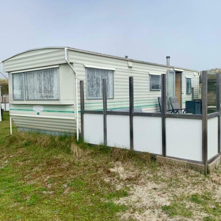 TE HUUR STACARAVAN DUINOORD, Caravans en Kamperen, Verhuur