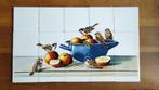 Yvonne's Tegeltableaus op authentieke Friese witjes, Nieuw, Minder dan 20 cm, Minder dan 5 m², Wandtegels