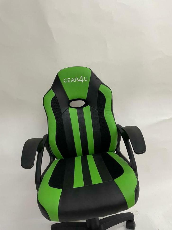 Gear4U Junior Hero gaming chair groen / zwart, Spelcomputers en Games, Spelcomputers | Overige Accessoires, Nieuw, Verzenden