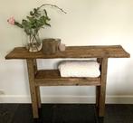 Sidetable | Wandtafel | Robuust | Hout| Landelijk | MAATWERK, Huis en Inrichting, Tafels | Sidetables, Nieuw, Side table, Sitetable, Landelijk, Industrieel, Hout, Robuust