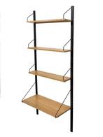 Vintage Poul Cadovius Royal System wandsysteem wall unit, Huis en Inrichting, Kasten | Wandmeubels, Ophalen of Verzenden, Overige houtsoorten