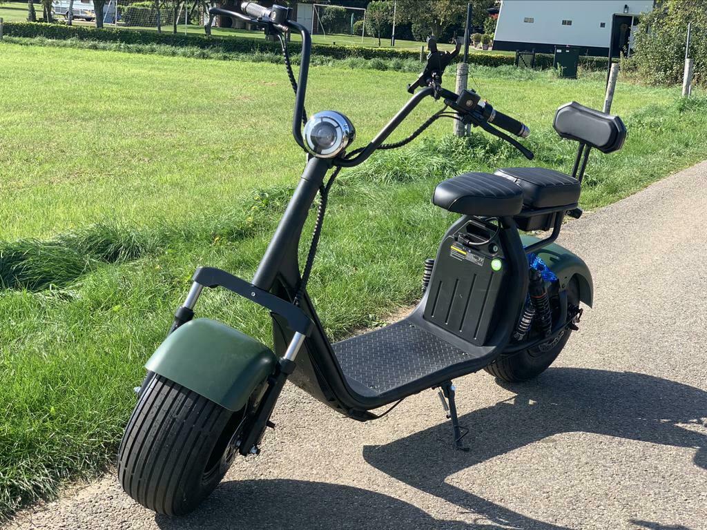 ≥ NIEUW E chopper, citycoco, elektrische scooter, 20 ah accu, — Overige  Fietsen en Brommers — Marktplaats