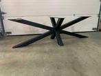 Extra grote stalen matrix poot, lange eettafel, 3D poot, Ophalen of Verzenden, Nieuw, Metaal, 200 cm of meer