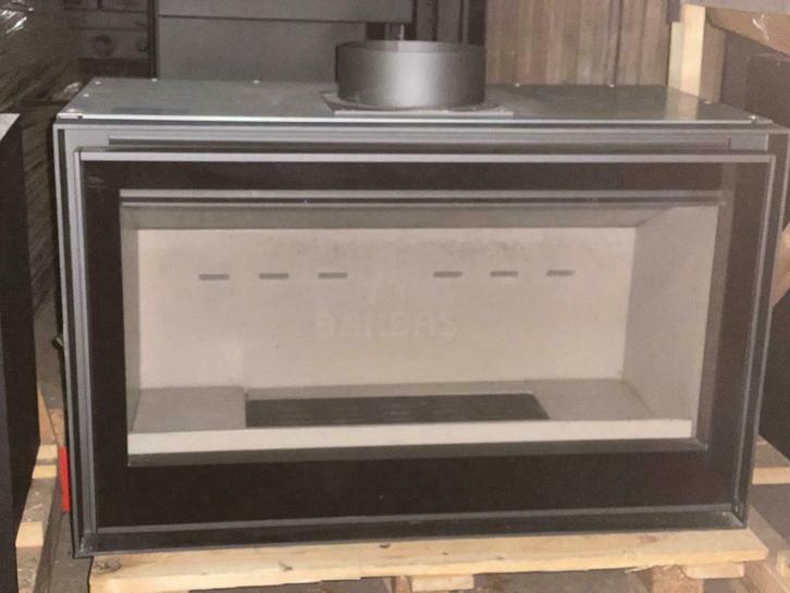 tekoop uit voorraad nieuwe Barbas Cuatro 3-90 inbouwkachel, Huis en Inrichting, Kachels, Nieuw, Inbouw, Houtkachel, Hout, Ophalen of Verzenden