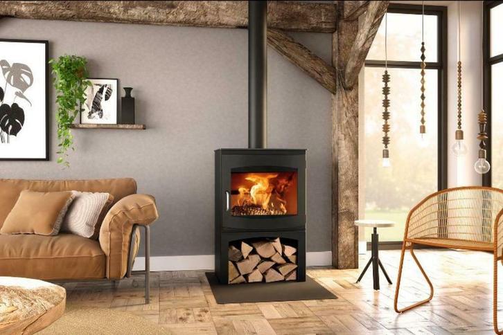 !!!!!! NIEUW Dik Geurts Ivar 10 H2O store hout cv kachel !!!, Huis en Inrichting, Kachels, Nieuw, Vrijstaand, Hout, Ophalen of Verzenden