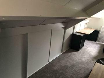 18mm zelfbouw schuifdeuren/roldeuren voor zolder / overloop. beschikbaar voor biedingen