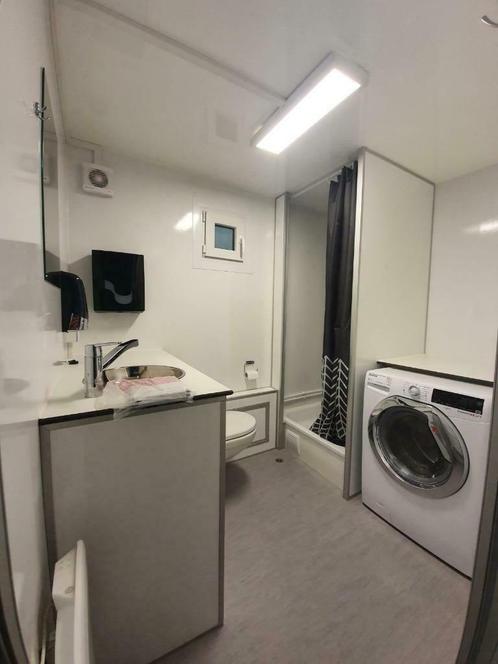 Mobiele badkamer /WC  met was/droog combinatie te huur, Diensten en Vakmensen, Aannemers, Nieuwbouw of Opbouw, Onderhoud of Restauratie