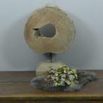 Stoere oude houten ornament, Nieuw, Ophalen of Verzenden, Woonaccessoires