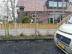 NAJAARSACTIE Schutting met wit ROTSMOTIEF betonsysteem (R)