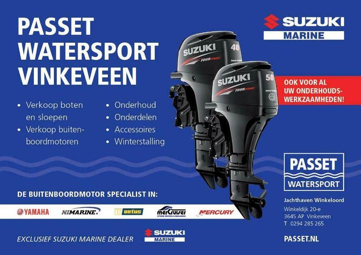 SUZUKI buitenboordmotoren 15 jaar nummer ËĖN 6 JAAR GARANTIE, Watersport en Boten, Buiten- en Binnenboordmotoren, Nieuw, Benzine