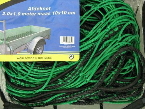 Afdeknet 2.0 x 1.0 m. groen, Auto diversen, Aanhangwagen-onderdelen, Nieuw, Ophalen of Verzenden