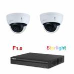 4MP Dahua IP POE Full Color set / 4CH NVR + 2x cameras, Nieuw, Buitencamera, Ophalen of Verzenden