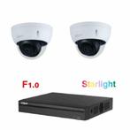 4MP Dahua IP POE Full Color set / 4CH NVR + 2x cameras, Audio, Tv en Foto, Videobewaking, Ophalen of Verzenden, Nieuw, Buitencamera