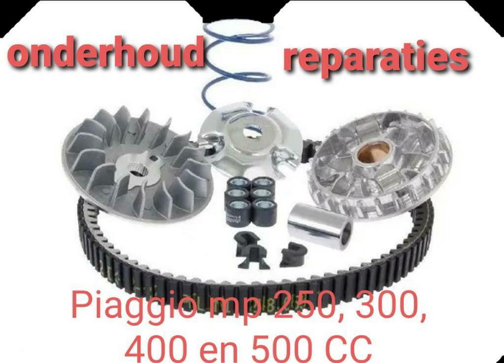≥ Rollock reparatie!! Piaggio mp3 vespa GTS HPE 400cc 500 300 — Scooters |  Piaggio — Marktplaats