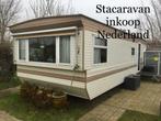 Te koop gevraagd: Stacaravans / chalets zonder staanplaats, Caravans en Kamperen