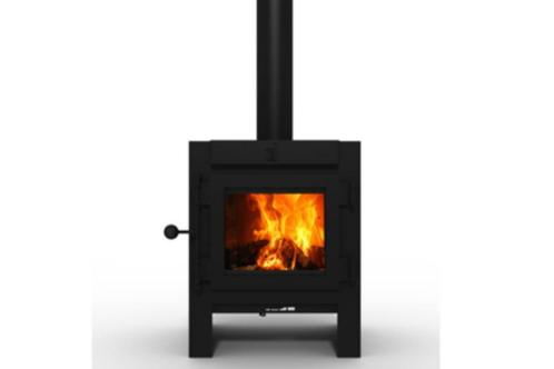 !!! 1 malig !!! goedkoopste DIK GEURTS jannik large 4/8 kw, Huis en Inrichting, Kachels, Nieuw, Vrijstaand, Hout