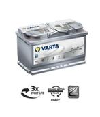 VARTA F21 Silver Dynamic 80ah AGM auto accu Start-Stop, Nieuw, Ophalen of Verzenden, Mini