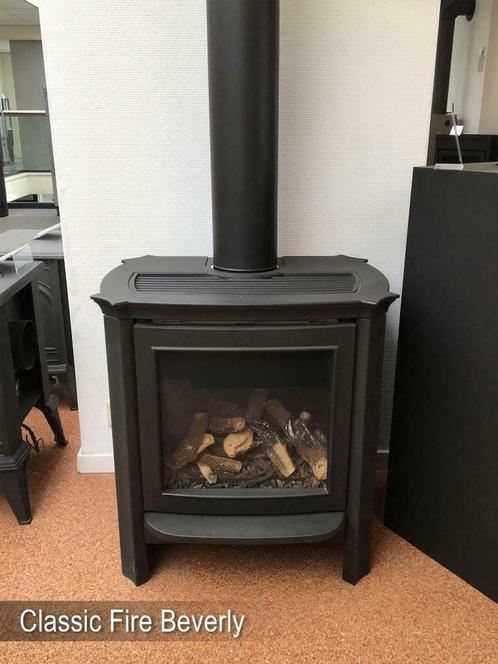 Helex Classic Fire Beverly & I-Frame 73-68, Huis en Inrichting, Kachels, Zo goed als nieuw, Inbouw, Gaskachel, Gas, Ophalen