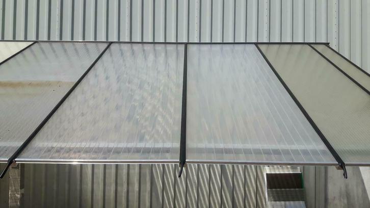 kanaalplaat helder voor afdak serre en carport 16 mm dik., Doe-het-zelf en Verbouw, Dakpannen en Dakbedekking, Gebruikt, Overige typen