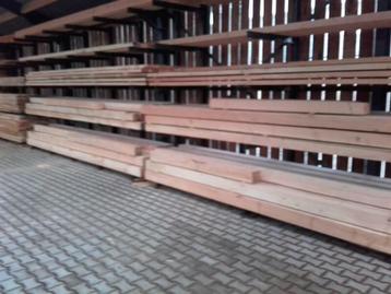 Lariks Douglas  planken schaaldelen balken 150 x150 120 x120 beschikbaar voor biedingen