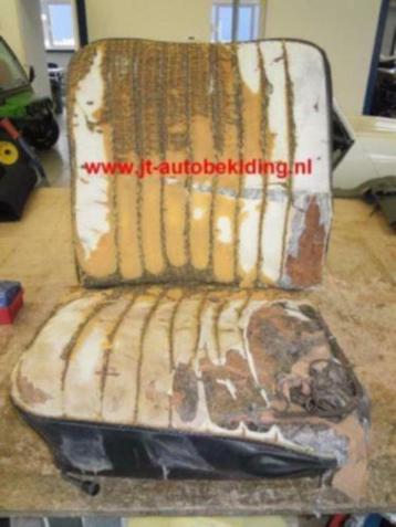 Auto stoel reparatie's met originele stoffen!