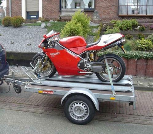 Motortrailer verhuur vanaf € 10,00 per dag, Diensten en Vakmensen, Verhuur | Auto en Motor, Aanhangwagen