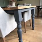 Rustiek Frans eiken boerentafel op maat!, Ophalen of Verzenden, Nieuw, Eikenhout, Eiken